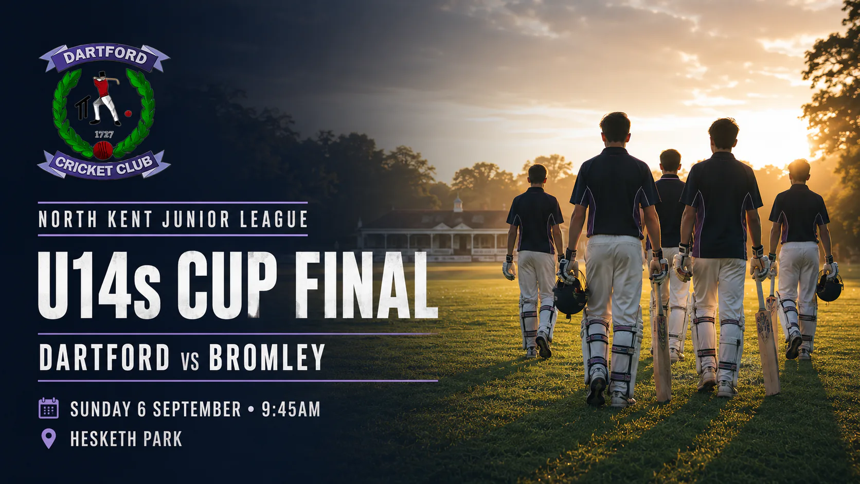 U14s set for North Kent Junior League Cup Final