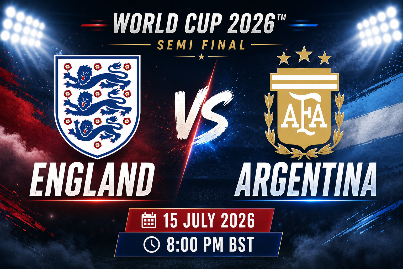 England World Cup Semi-Final – Watch Party at the Club!