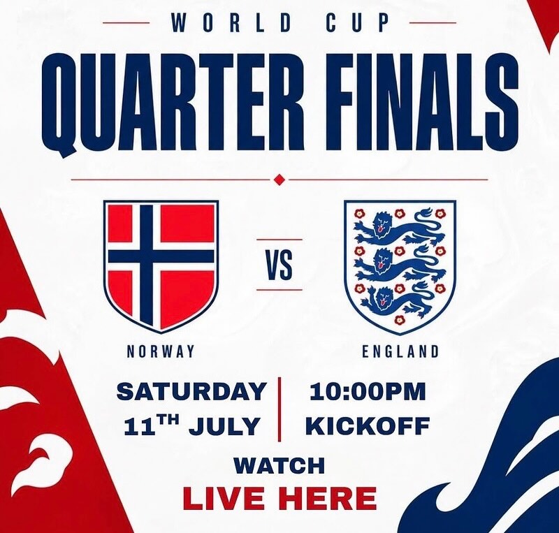 The clubhouse will be showing the big game tomorrow evening ⚽️

Singha Lager will be £4 a pint after 8:30pm 🍻