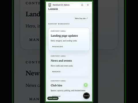 ClubOS Admin in your pocket