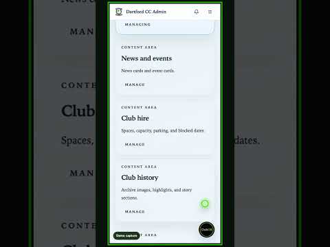Create news with Club Assistant